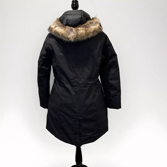 NWT Eddie Bauer Ladies' Waterproof Down Stadium Coat Black Size Small $225 JK622 - Picture 4 of 4